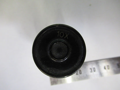PRECISION JAPAN 10X OCULAR 18mm dia EYEPIECE MICROSCOPE PART AS PICTURED U9-A-22
