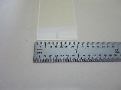 OPTICAL 2"x1" BK7 GLASS SLIDES LASER OPTICS AS pictured  BIN#5m-x7z