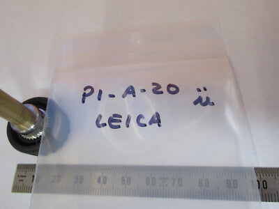LEICA DMR LARGE SCREW STAGE MICROSCOPE PART AS PICTURED P1-A-20