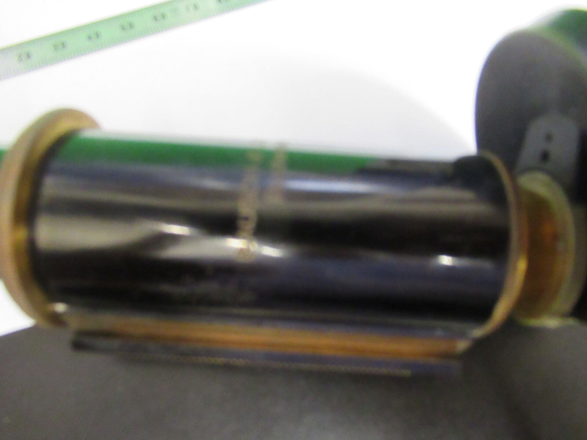 Antique Brass Bausch & Lomb Tubus + Nosepiece Microscope Part