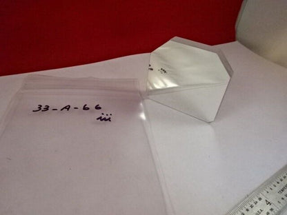 OPTICAL TRUNCATED MIRROR MICROSCOPE PART OPTICS AS IS &33-A-66