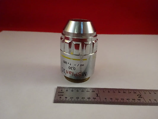 Microscope Part Objective Olympus Japan MSPlan 10X Optics