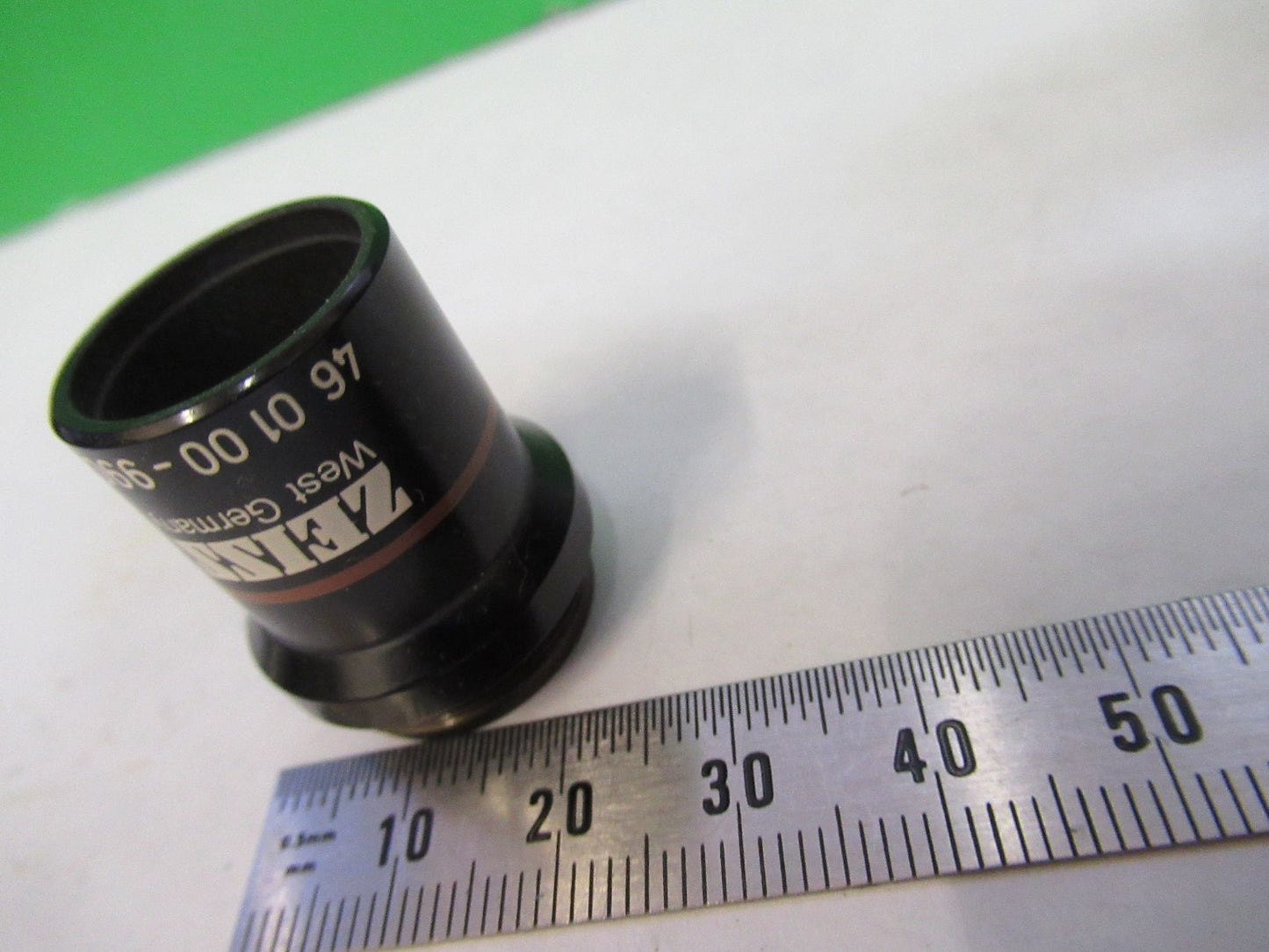 ZEISS GERMANY OBJECTIVE 3.2X  /160 OPTICS MICROSCOPE PART AS PICTURED U8-B-40