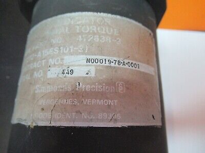 SIMMONDS INDICATOR TORQUE 472638-3 AIRCRAFT INSTRUMENT as pictured 4T-A-13