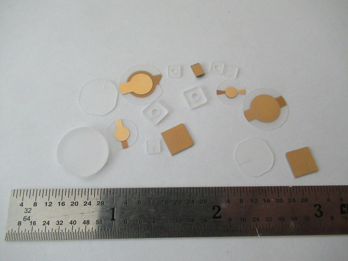 Lot Blank Piezoelectric Quartz Crystal X- Y- Yx-cut Piezo Sensor AS Pic