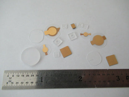 Lot Blank Piezoelectric Quartz Crystal X- Y- Yx-cut Piezo Sensor AS Pic