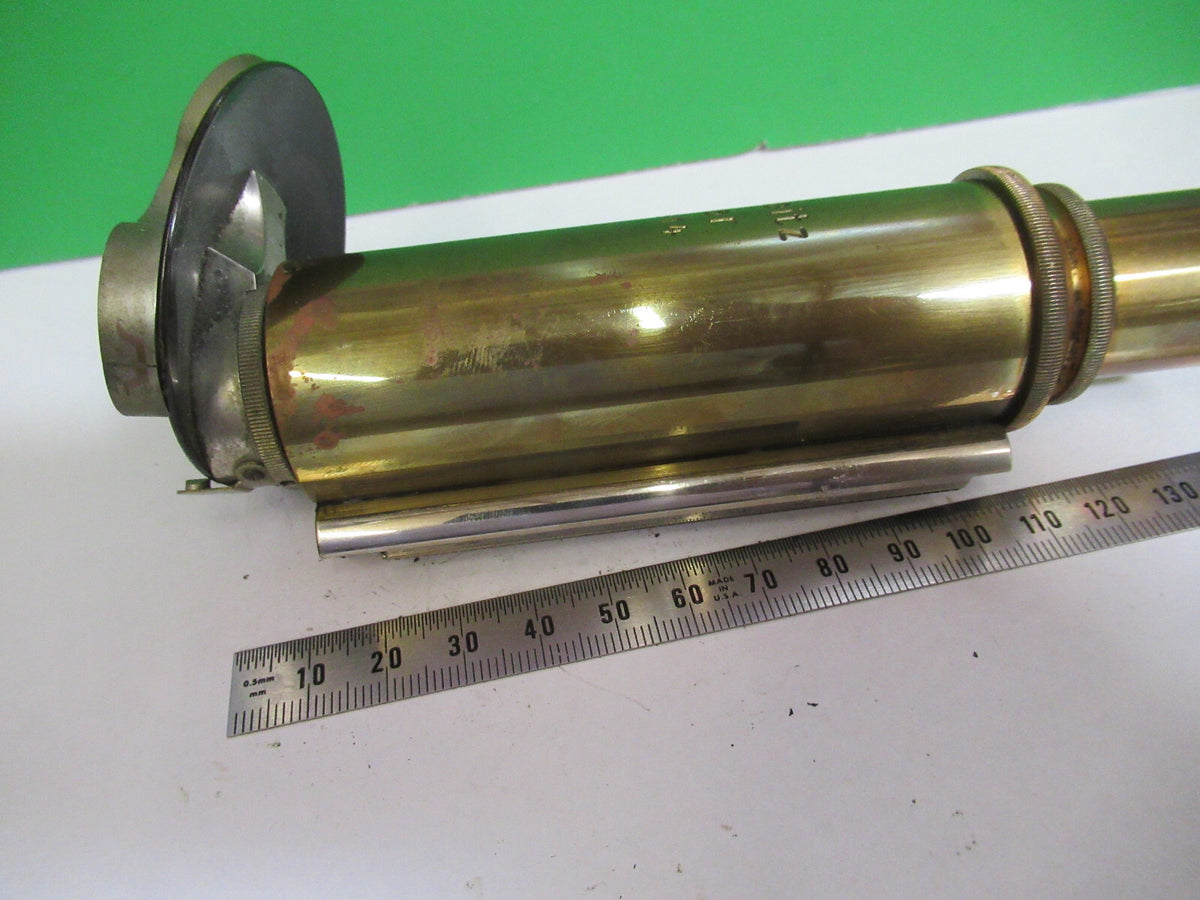 Antique Microscope Part Ernst Leitz Germany Brass Tubus Nosepiece