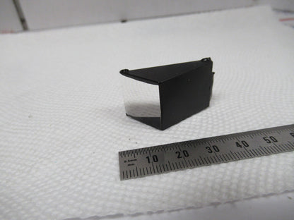 MICROSCOPE PART OLYMPUS JAPAN GLASS PRISM HEAD OPTICS AS PICTURED BIN#W1-A-73