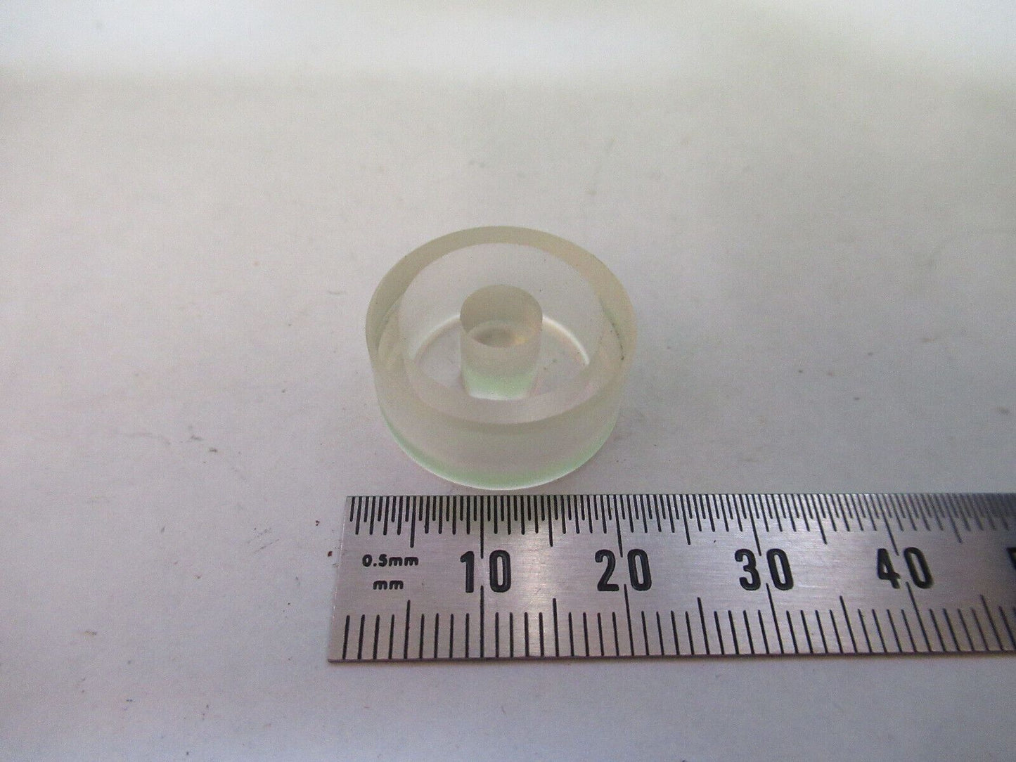 OPTISCHES ZERODUR-BEARBEITETES GLAS, SELTENES MINI-RLG, LITTON OPTICS, WIE ABGEBILDET &amp;H3-B-44 