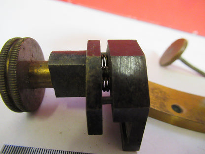 ANTIQUE BRASS LOT VERY OLD SCOPES MICROSCOPE PART AS PICTURED S3-B-07