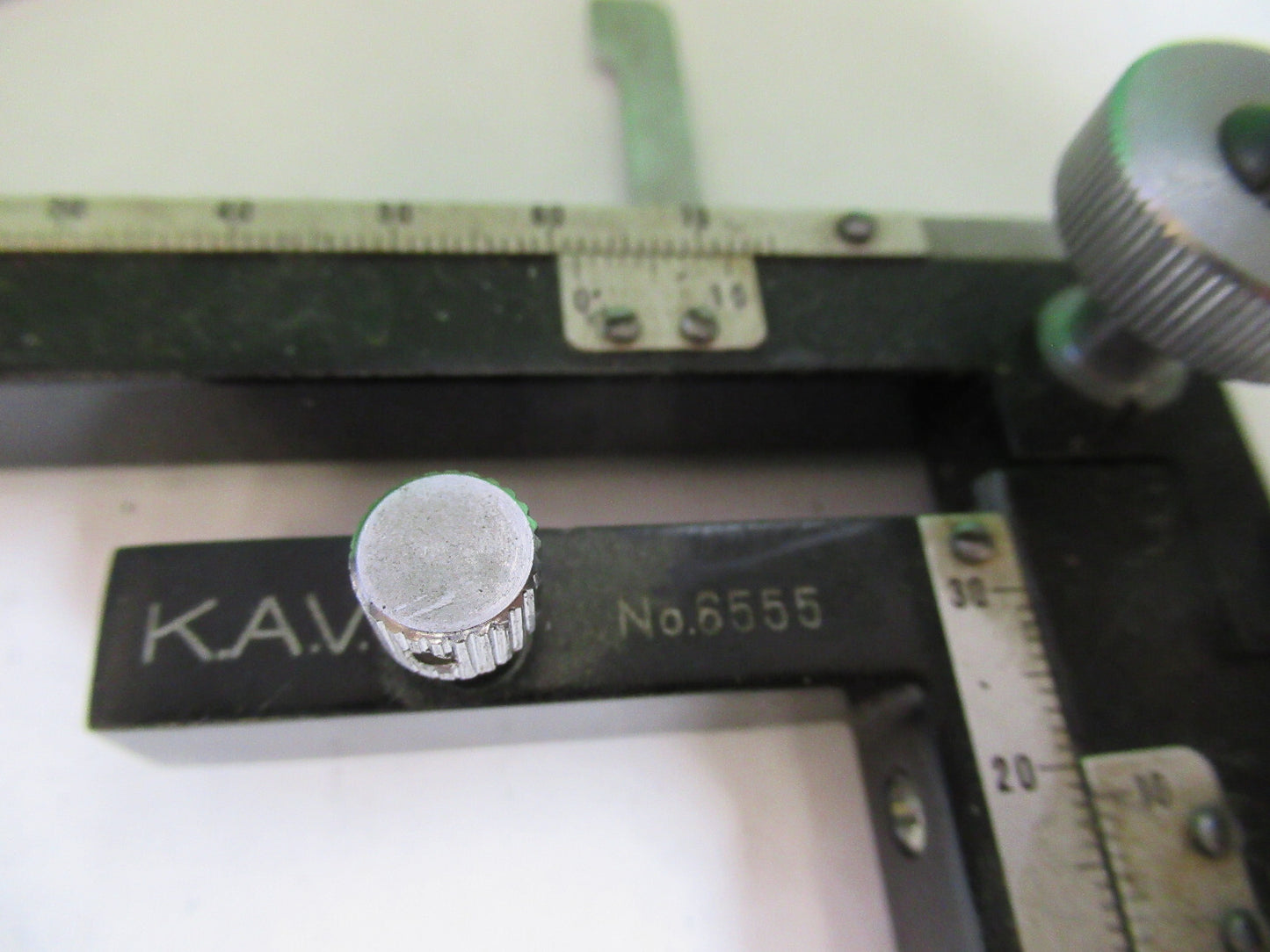 K.A.V. GENERIC CLIPS XY MICROSCOPE PART AS PICTURED Z7-FT-69