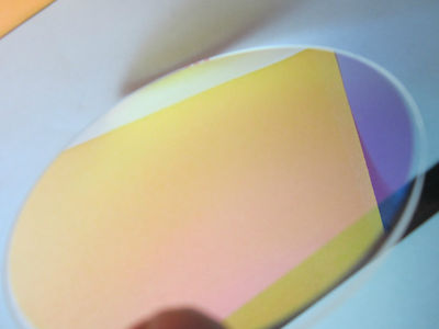 OPTICAL LARGE COATED FILTER LASER OPTICS BIN#31-18