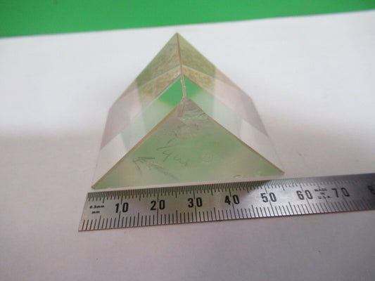 Optical Large Glass Prism [chipped] Optics