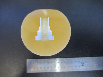 METALLOGRAPHIC SPECIMEN WELDING SAMPLE EDUCATIONAL STUDY AS PICTURED &A9-A-21