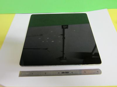 Optical Large Dark Blue Filter Glass Plate Laser Optics