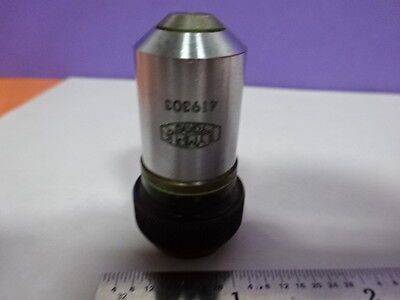 OLYMPUS JAPAN M40 40X OPTICS MICROSCOPE OBJECTIVE OPTICAL &AC-50