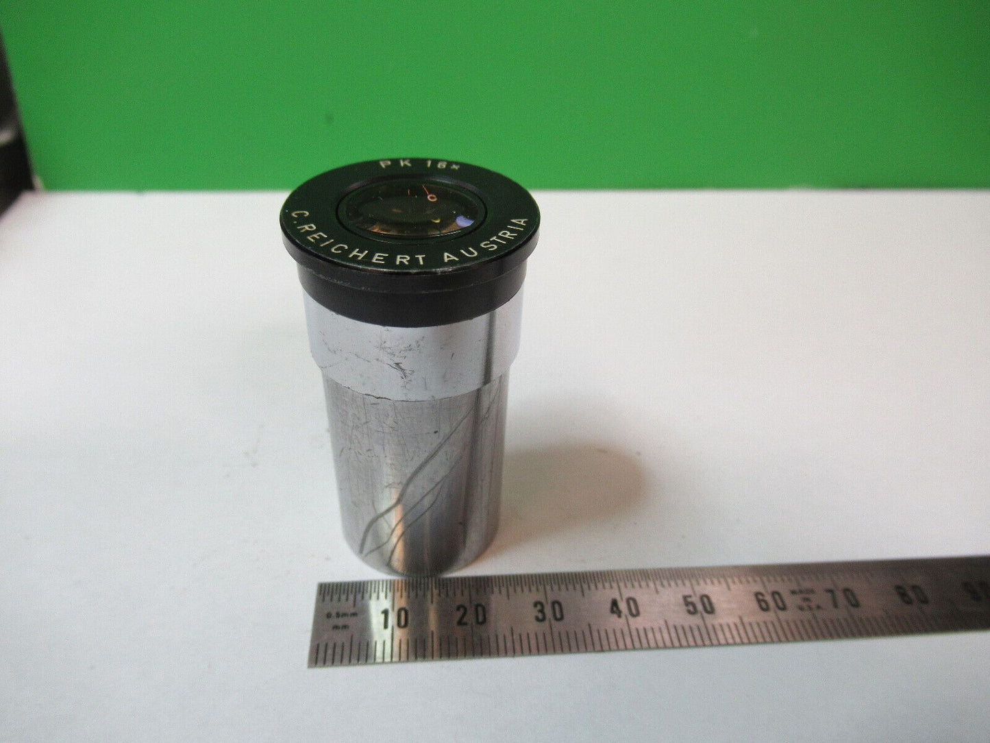 REICHERT AUSTRIA PK 16X EYEPIECE LENS MICROSCOPE PART AS PICTURED R2-A-39