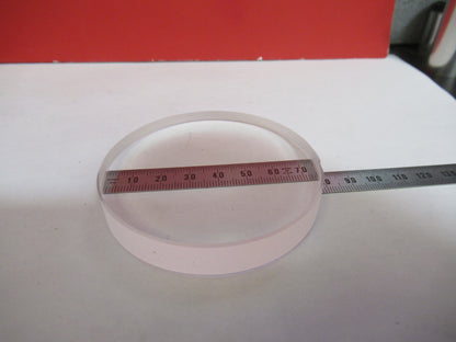 OPTICAL FLAT UNCOATED FUSED SILICA PRO ZYGO LASER OPTICS AS PICTURED T9-A-32