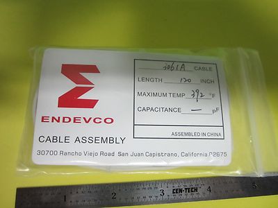 MEGGITT ENDEVCO 3061A CABLE 392F FOR ACCELEROMETER VIBRATION TESTING  BIN#7-DT