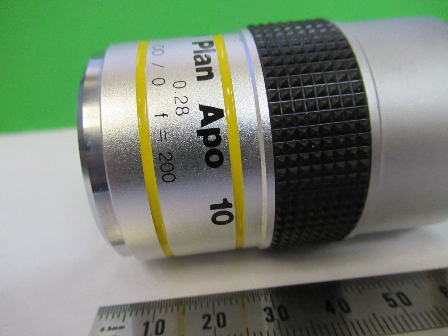 MITUTOYO APO PLAN OPTICS 10X INFINITY OBJECTIVE 378-833 MICROSCOPE PART U8-B-09