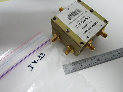 MINI CIRCUITS ZAPDJ-2 POWER SPLITTER 2GHz RF MICROWAVE FREQUENCY AS IS BIN#J4-33