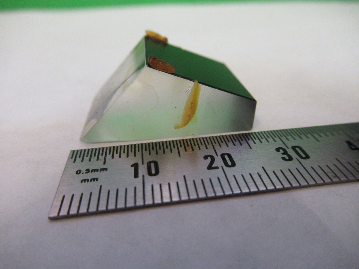 WILD HEERBRUGG GLASS PRISM HEAD OPTICS MICROSCOPE PART AS PICTURED S7-A-54