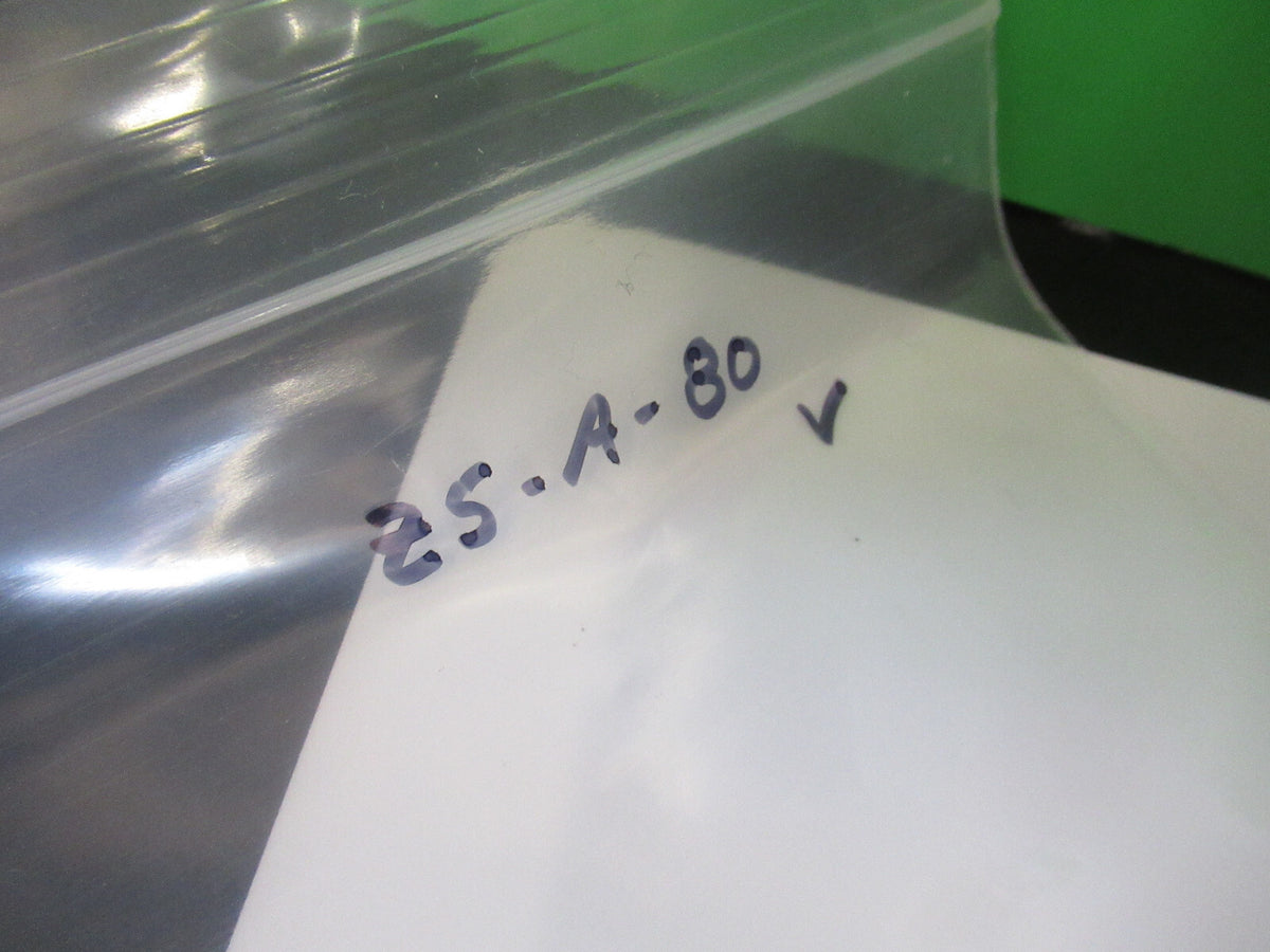 HUGE ALUMINA 99% CERAMIC PLATE SUBSTRATE AS PICTURED &Z5-A-80