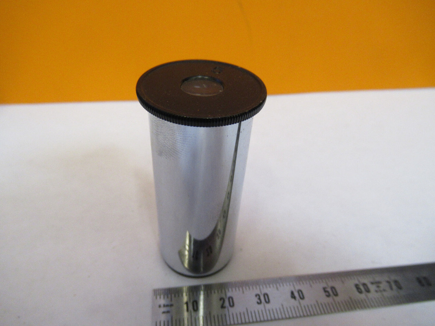 Antique Bausch & Lomb 5X Lens Eyepiece Ocular Microscope Part