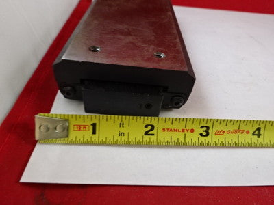 LINEAR POSITIONING SLIDE STAGE TABLE AUTOMATION GAGES AS PICTURED &IL-74-25