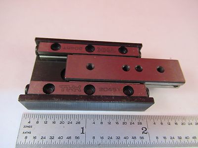 MICROSCOPE PART VICKERS ENGLAND UK STEEL SLIDE for OPTICS AS PICTURED &W1-A-13