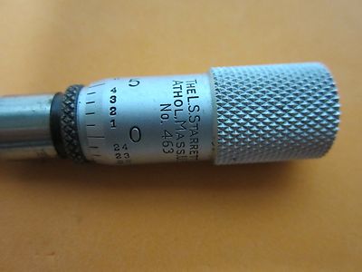 STARRET MICROMETER AS IS BIN#J5-22