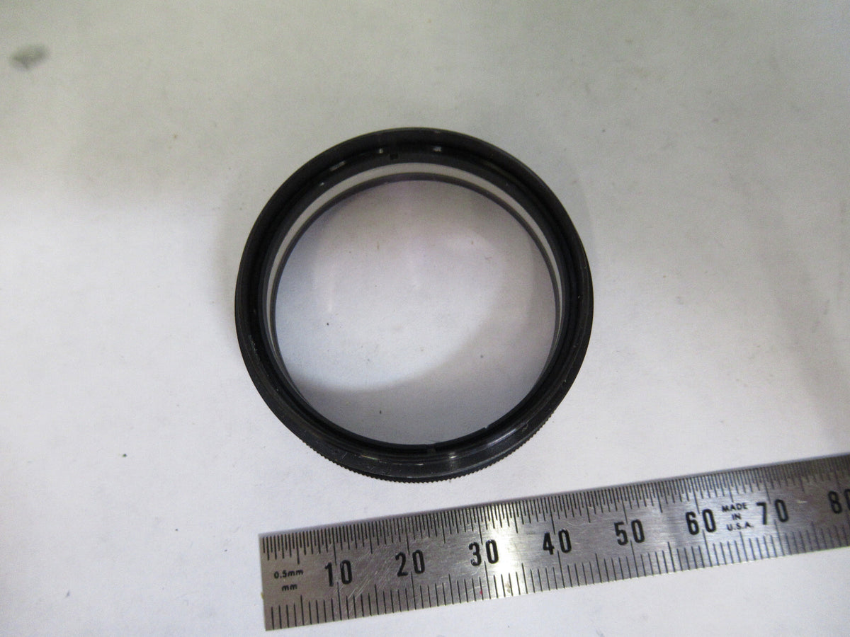 NIKON JAPAN OPTICS STEREO OBJECTIVE A.L.7 MICROSCOPE PART AS PICTURED S1-B-106