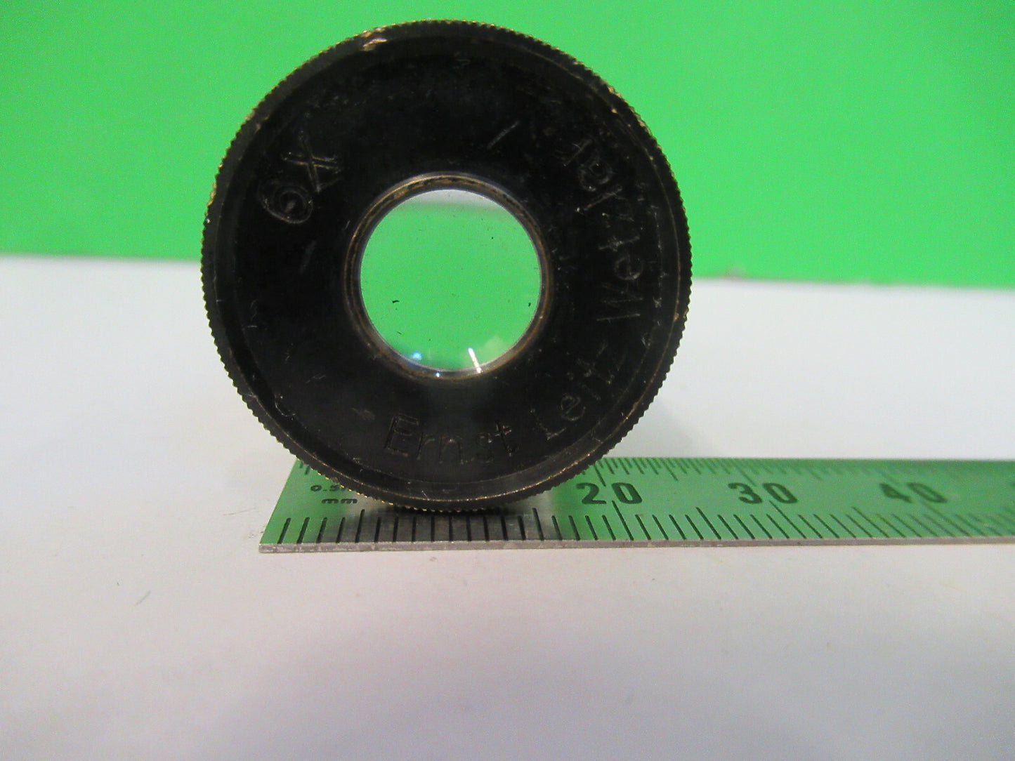 Antique Ernst Leitz 6X Ocular Eyepiece Microscope Part