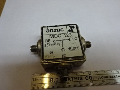 RF MICROWAVE MODULE FREQUENCY ANZAC MDC-123 MIXER GHz AS IS #81-44