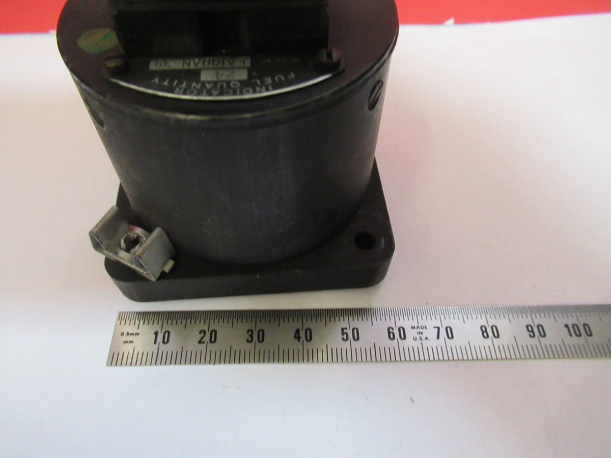 INDICATOR FUEL QUANTITY LIQUIDOMETER EA100AN-39 AIRCRAFT INSTRUMENT S4-B-53