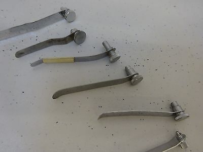MICROSCOPE PART LOT MISMATCH CLIPS for STAGE TABLE AS IS BIN#P4-B-38