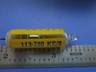 G.e.c. Quartz Radio Crystal Made in UK Frequency 119.720 Kc Glass Holder