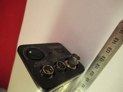 JAVELIN CCD CAMERA MCS JE3362 MICROSCOPE PART AS PICTURED #FT-4-122