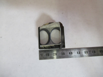 BAUSCH LOMB  HEAD GLASS PRISM  MICROSCOPE PART AS PICTURED Y3-A-60