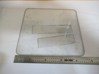 Glass Stage [dirty] Ernst Leitz Wetzlar Specimen Microscope Part