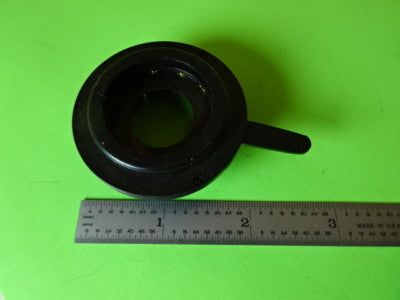 MICROSCOPE PART OPTICAL IRIS DIAPHRAGM OPTICS AS IS #L5-B-26