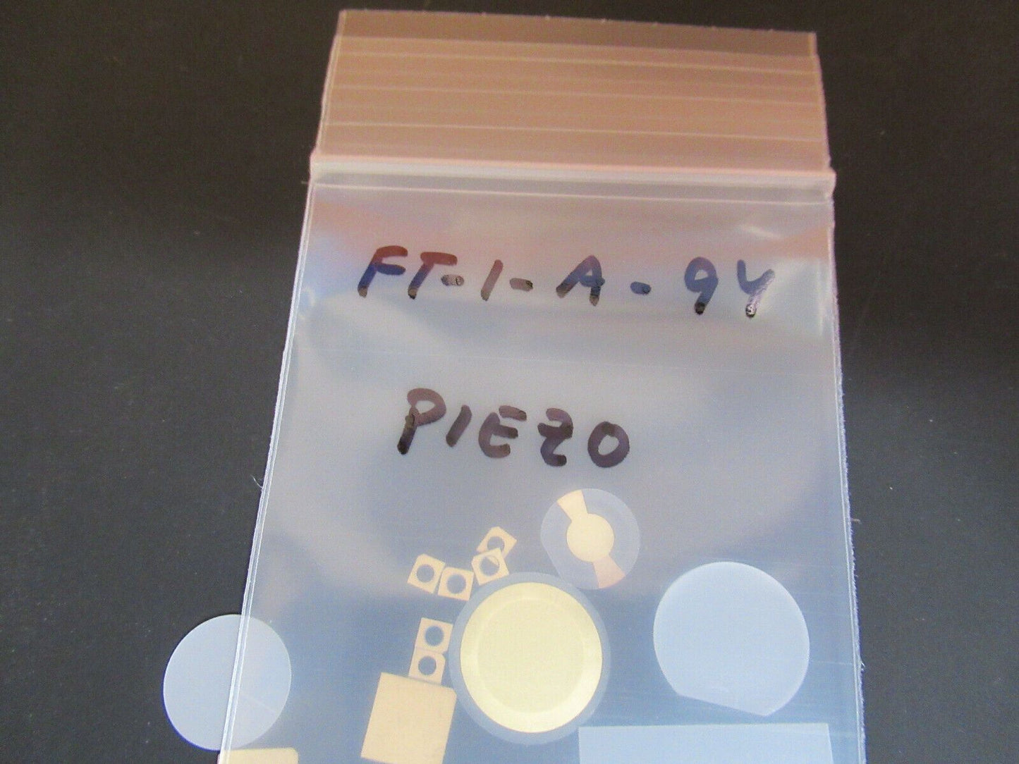 LOT ASSORTED PIEZO QUARTZ PIEZOELECTRIC BLANKS ULTRASONIC SENSOR &FT-1-A-94