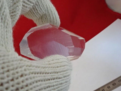 RARE BOULE SYNTHETIC QUARTZ SINGLE CRYSTAL HIGH PRESSURE SEED INSIDE &5-DT-B