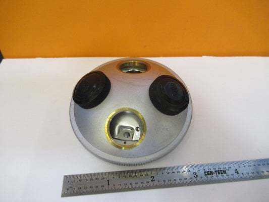 Olympus Japan Quadruple Nosepiece Microscope Part