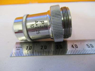 LEITZ WETZLAR GERMANY OBJECTIVE POL 10X MICROSCOPE PART AS PICTURED &A2-FT-53