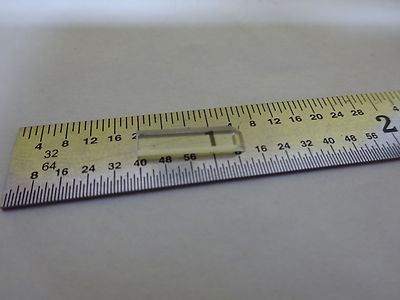 OPTICAL WEDGE PRISM LASER OPTICS AS IS BIN#4V-FL-38