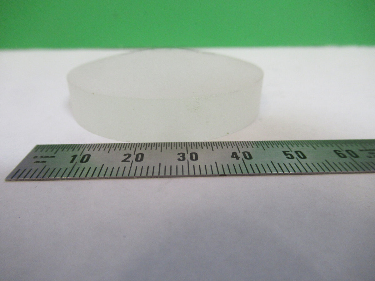 OPTICAL UNFINISHED concave CONVEX BK7 GLASS OPTICS UNCOATED AS PICTURED &s2-c-17