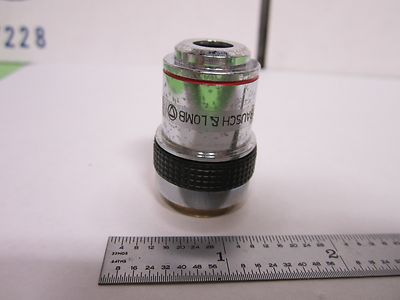 Microscope Part Bausch & Lomb 4X Objective Optics