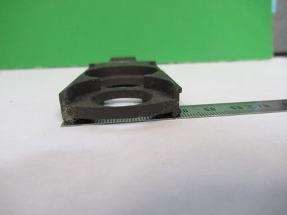 ZEISS GERMANY EMPTY SLIDE FILTER POLARIZER MICROSCOPE PART AS PICTURED U8-B-13