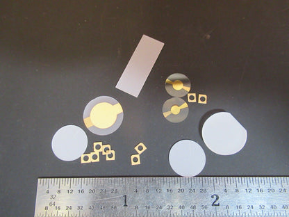 LOT ASSORTED PIEZO QUARTZ PIEZOELECTRIC BLANKS ULTRASONIC SENSOR &FT-1-A-95